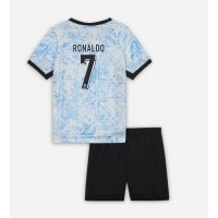 Portugal Cristiano Ronaldo #7 Gostujuci Dres za djecu EP 2024 Kratak Rukav (+ Kratke hlače)